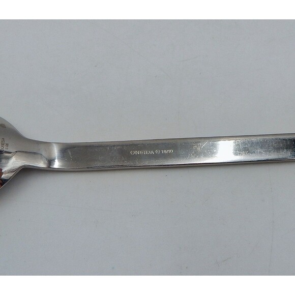 Oneida Illumina 18/10 Table Place Oval Soup Spoons Stainless Flatware 7 In - Picture 10 of 11